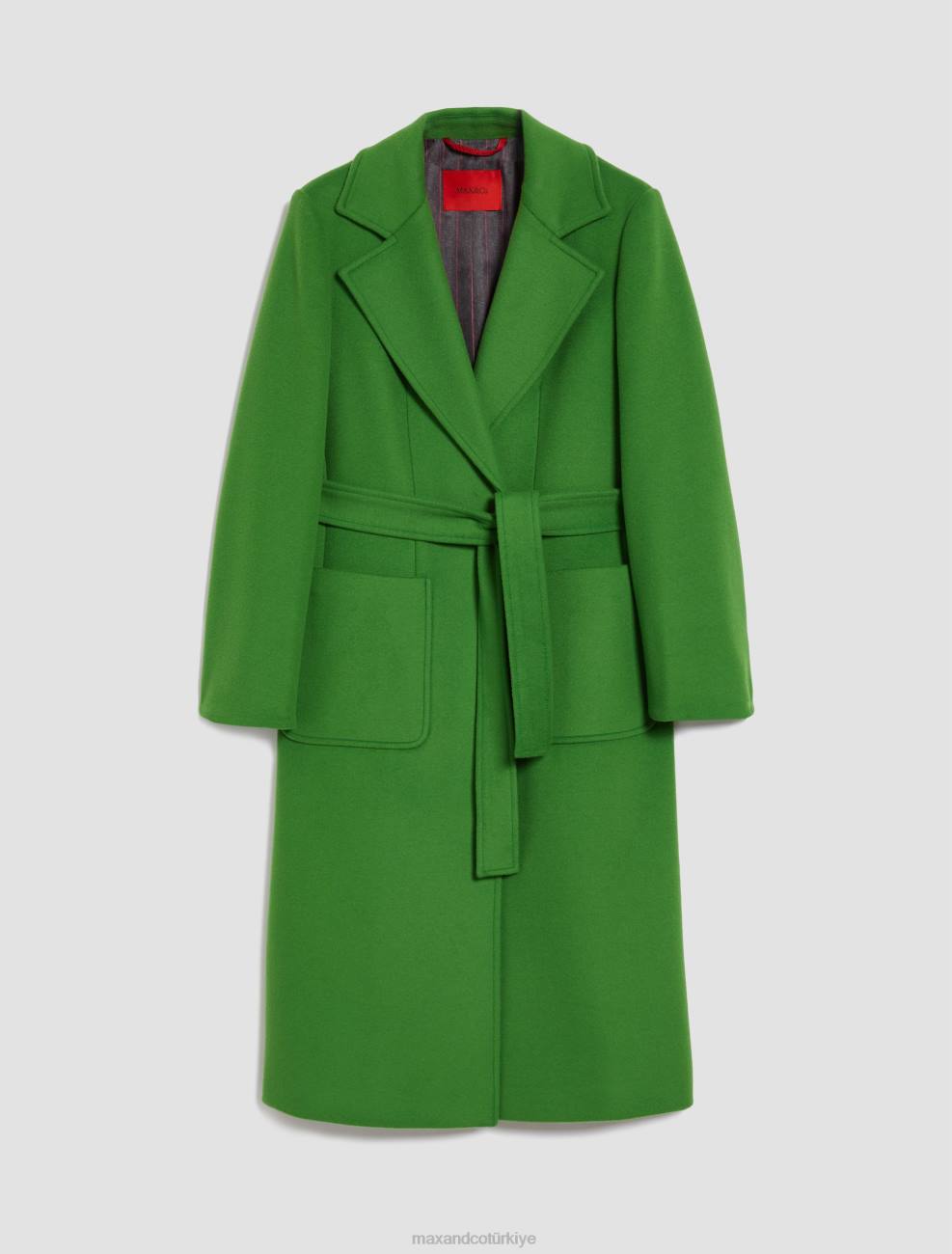 giyim MAX&Co. kaçak yün ceket yeşil kadınlar 2JP6850