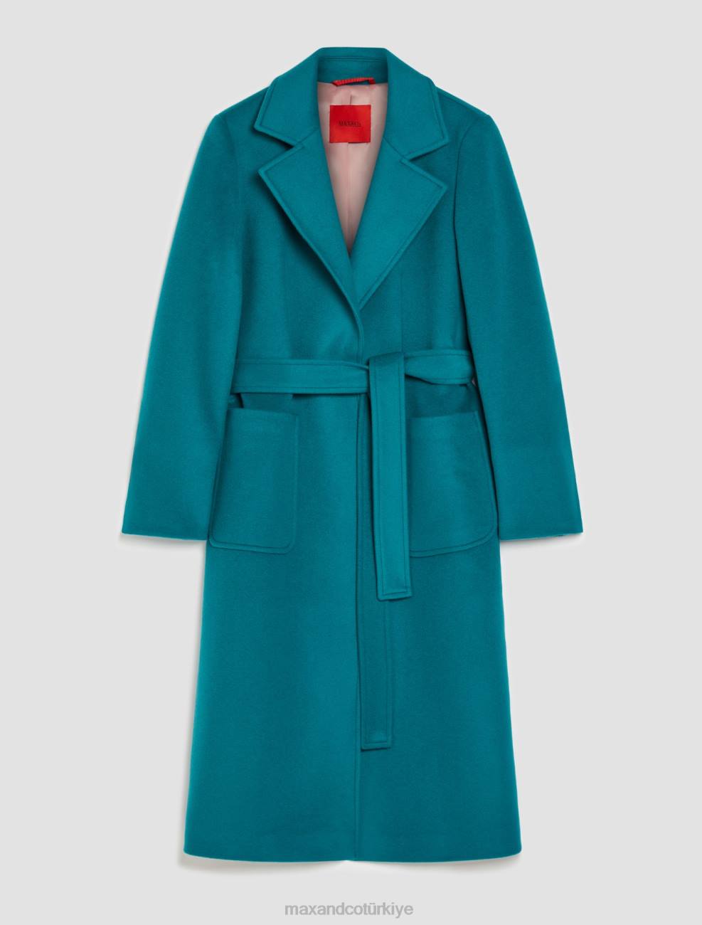 giyim MAX&Co. kaçak yün keçe ceket Zümrüt yeşili kadınlar 2JP6856